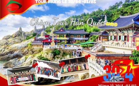 Tour Du Lịch Hàn Quốc 6 Ngày 5 Đêm Dịp lễ 30/4 Và 1/5 (Bay KE/OZ 5*****)